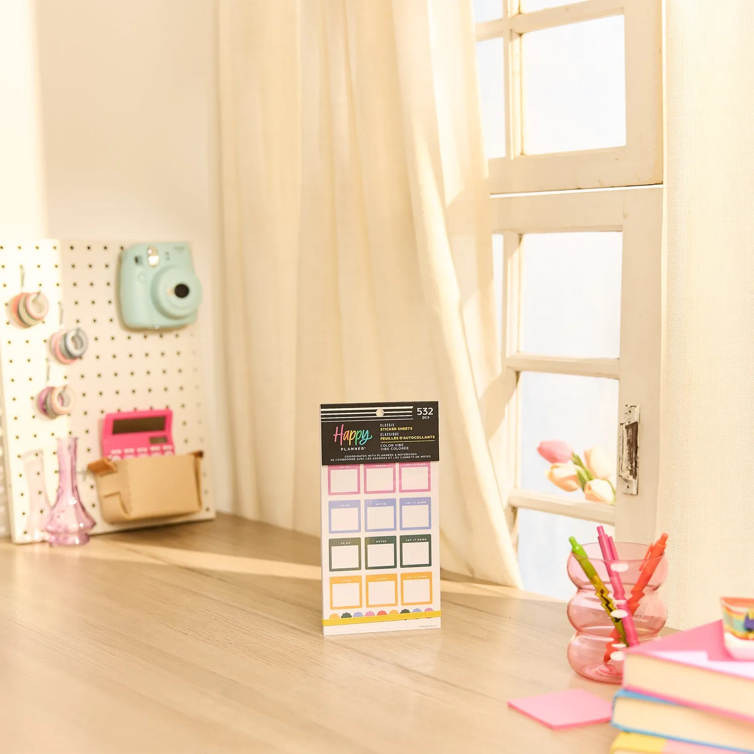 Happy Planner Color Vibe carnet stickers 30 planches couleur