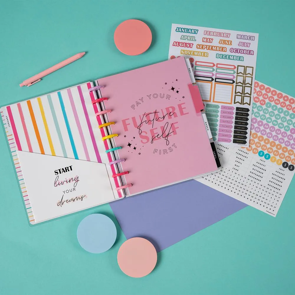 Happy Planner Bright Budget extension recharge Classic