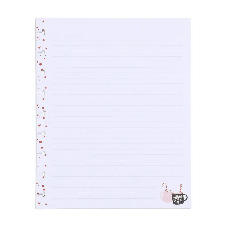 Happy Planner Christmas Cocoa Classic papier ligné 40 feuilles