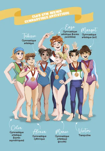 Passion Gym Tome 3 roman gym Une pour toutes 9 ans