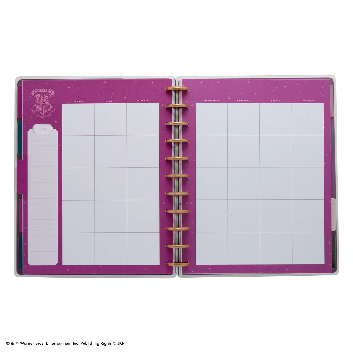 Happy Planner Harry Potter agenda Big non daté 12 mois