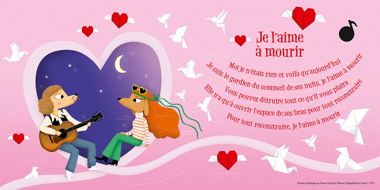 Frigobloc Mon Premier Cabrel livre musical bébé 5 chansons