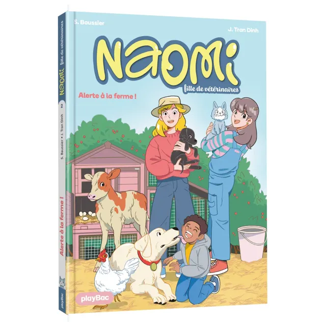 Frigobloc Naomi Alerte à la ferme tome 3 roman 8-12 ans