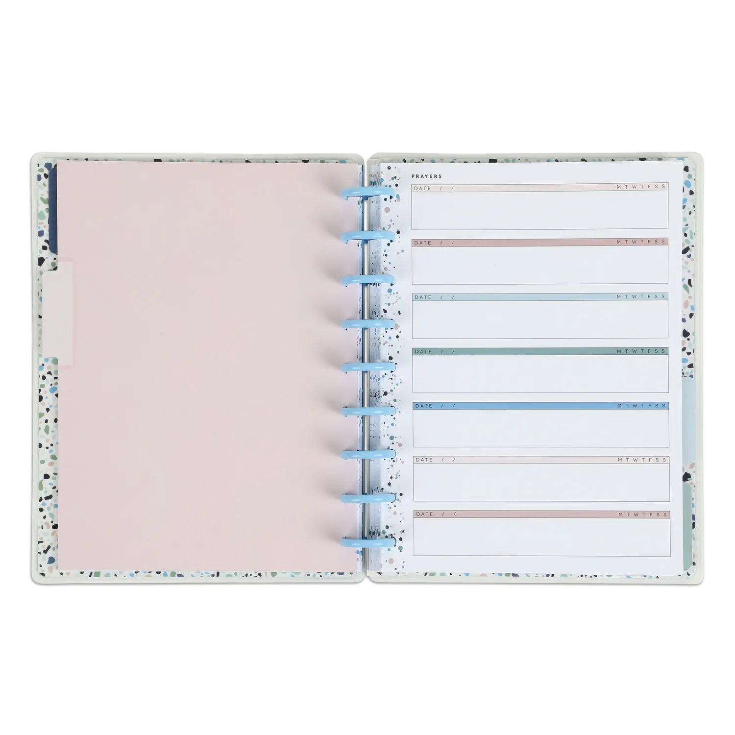 Happy Planner Faith Over Fear journal guidé classic à disques