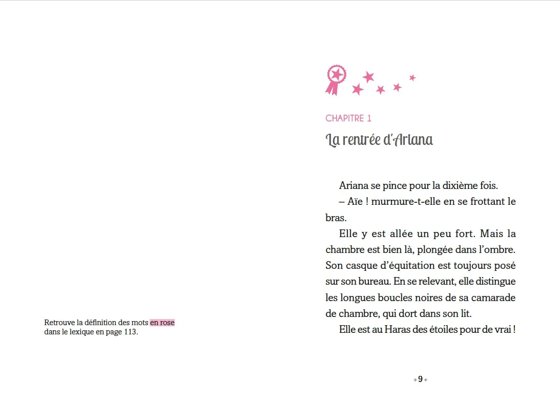 Frigobloc Le Galop des Etoiles Tome 1 roman cheval 8 ans