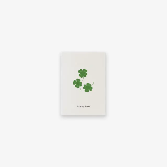 Kartotek Kløver petite carte A7 porte-bonheur