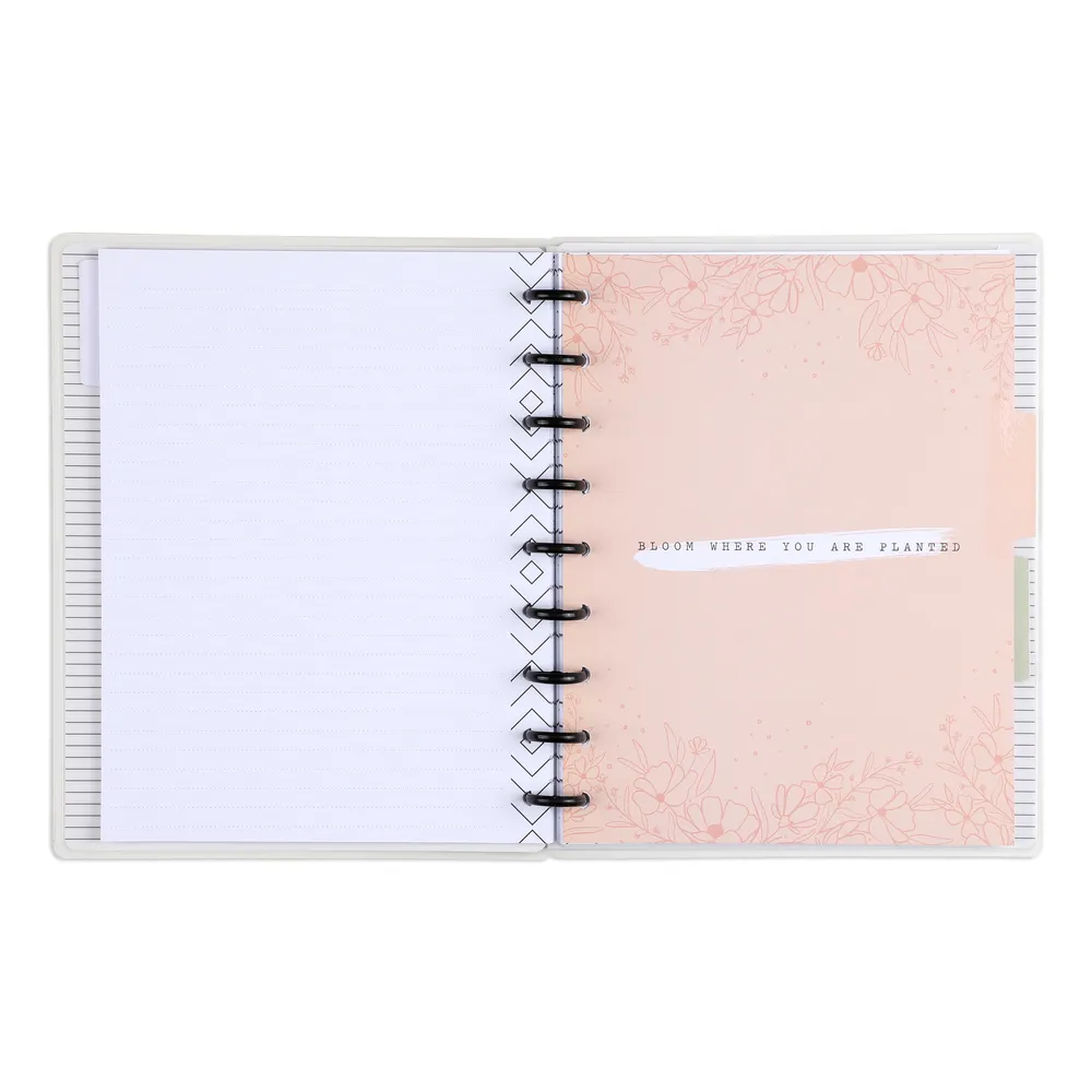 Happy Planner Classic Happy Notes carnet floral 60 feuilles