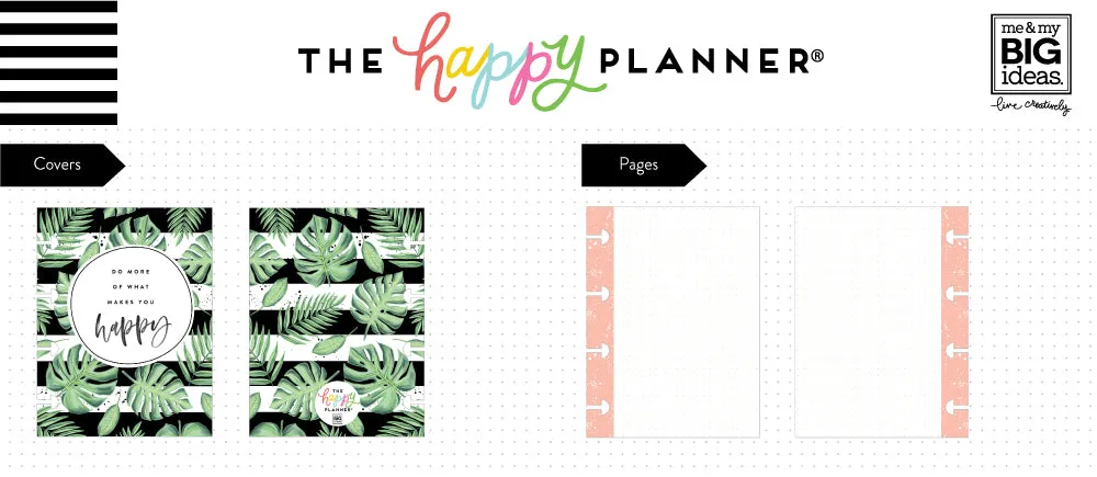 Happy Planner Micro Happy Notes bloc Do More pointillé