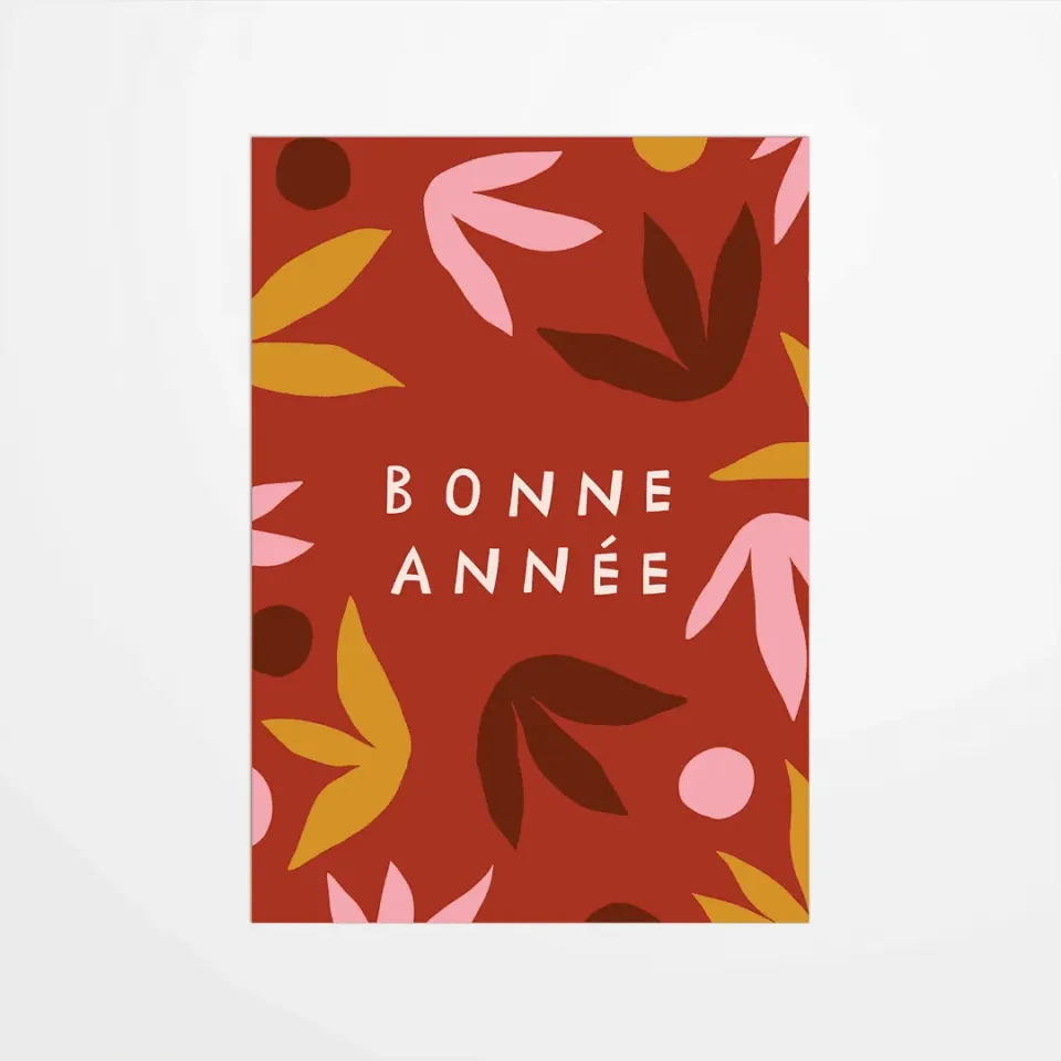 My365 Carte postale Jennifer Bouron Bonne année