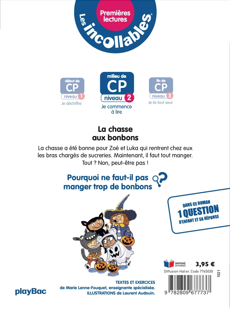Les Incollables Premières lectures Tome 8 livre CP niveau 2