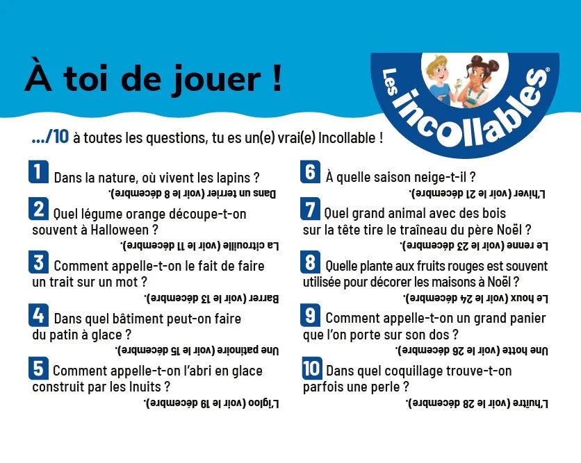 Frigobloc Les Incollables Un Mot par Jour bloc 5-6 ans 2024