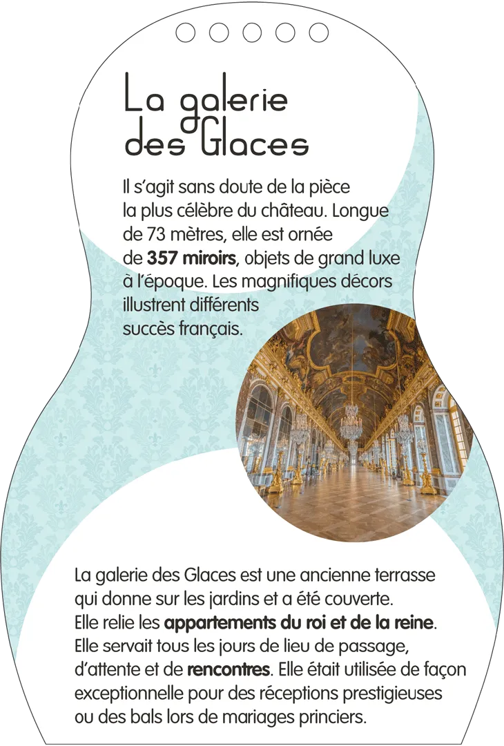 Minimiki Emma à Versailles carnet créatif stickers