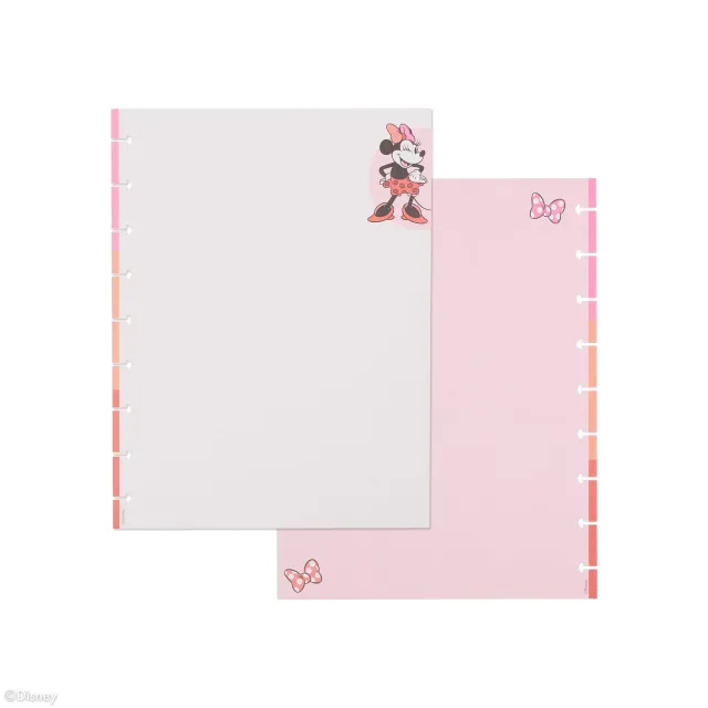 Happy Planner Minnie Bow Happy recharge agenda Classic 40 feuilles pointillés