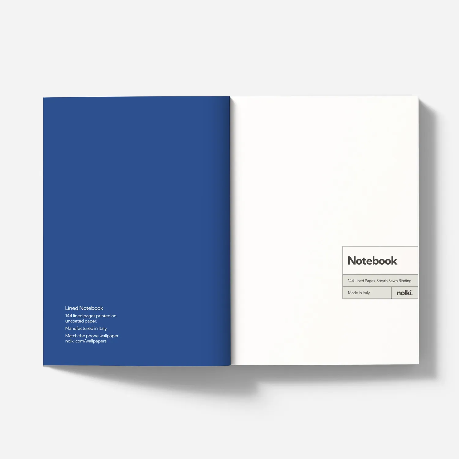 Nolki Midnight carnet ligné B6 144 pages