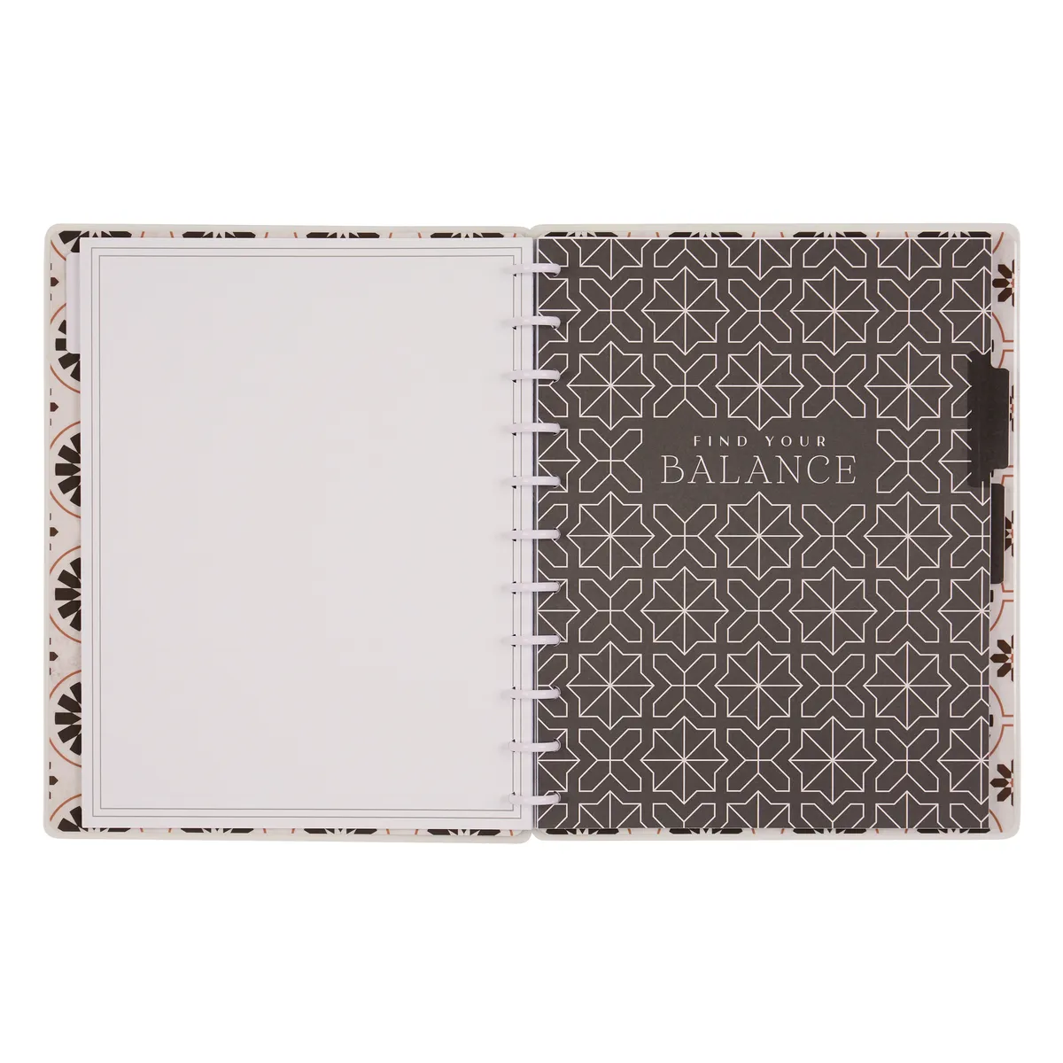 Happy Planner Textured Tile carnet à disques Big pointillé 60 feuilles