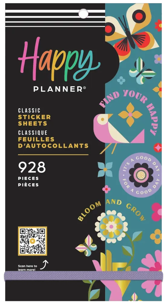 Happy Planner Mod Garden stickers value pack 928 autocollants