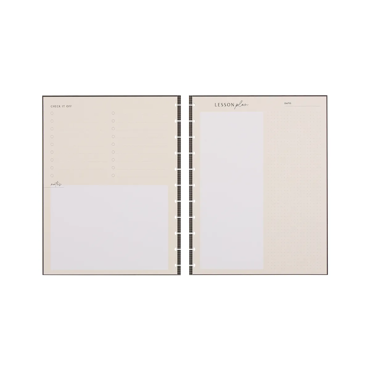 Happy Planner Sharp Studies recharge prof dashboard 40 feuilles
