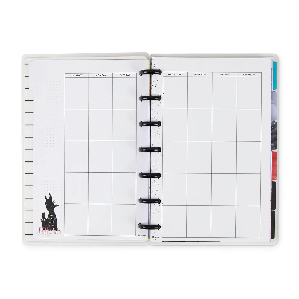 Happy Planner Disney Villains Mini agenda non daté 12 mois