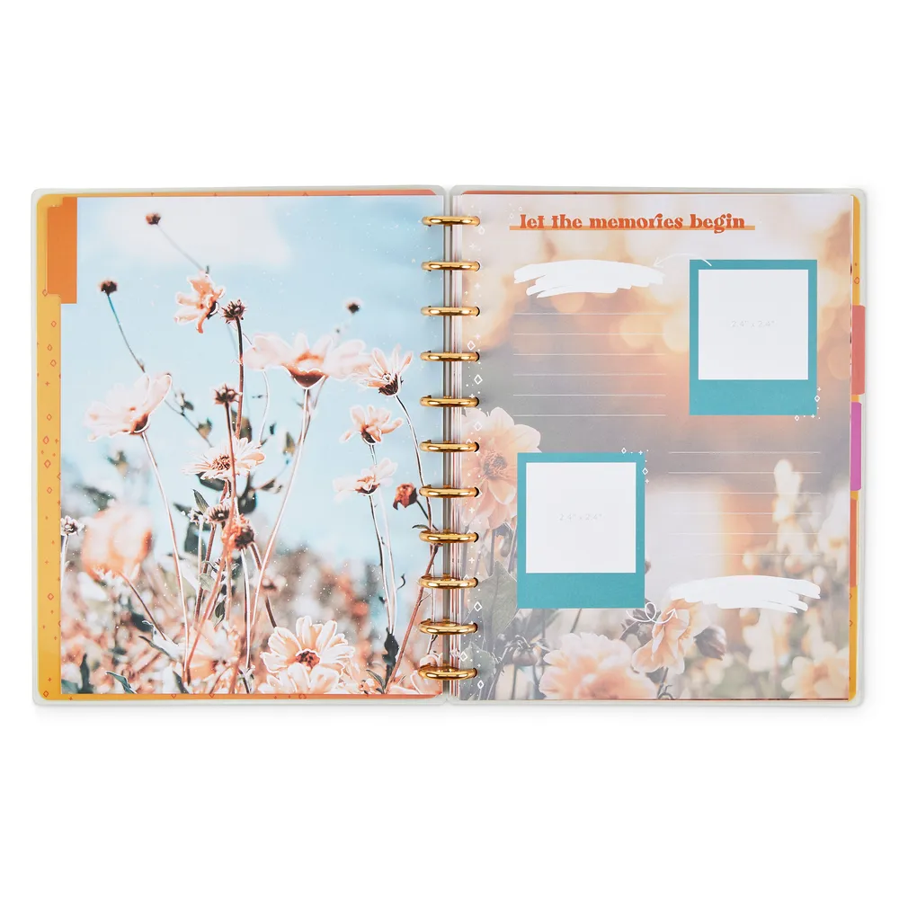 Happy Planner Retro Blooms journal photo Big Deluxe floral