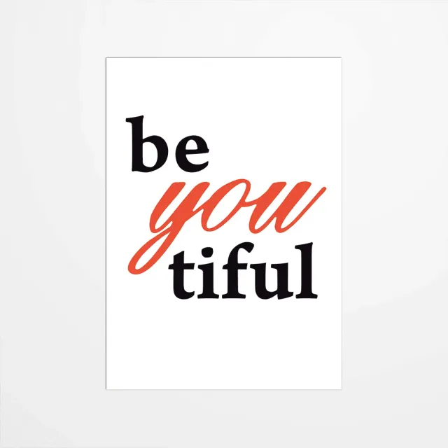 My365 Cité Candide Be you carte postale positive