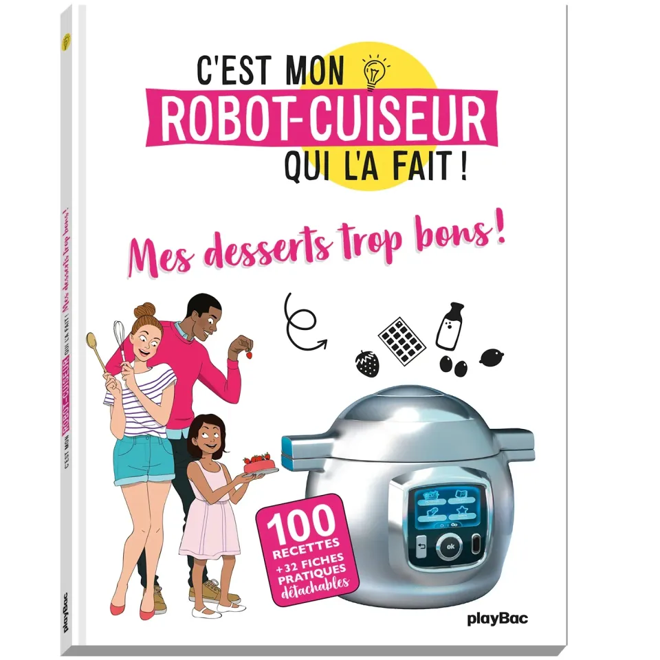 Frigobloc Mon robot cuiseur Desserts cahier recettes Cookeo