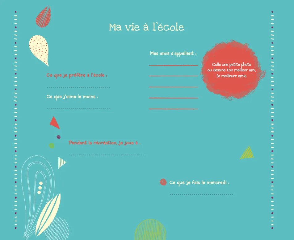 Frigobloc Mon album photos de classe maternelle primaire album