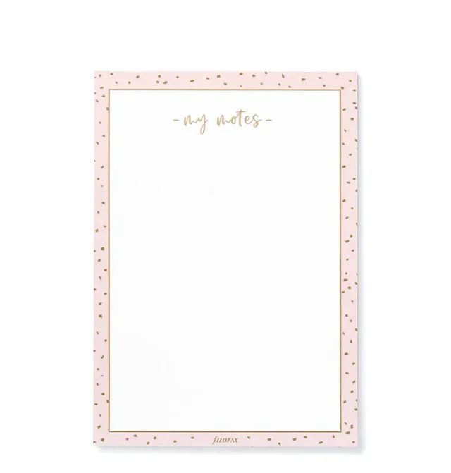 Filofax Confetti My Notes bloc-notes A5 papier 100g