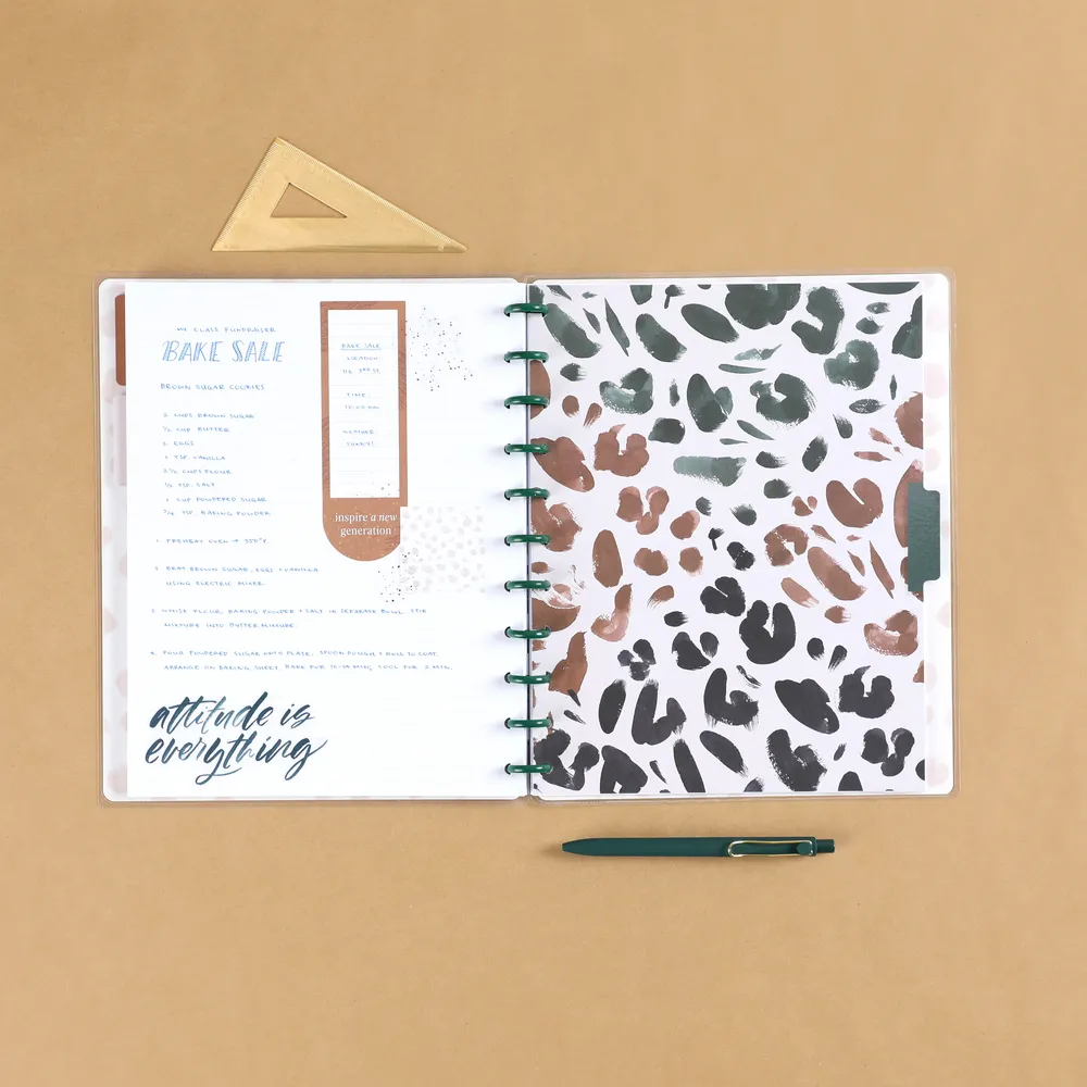 Happy Planner Gone Wild carnet Big 60 feuilles ligné pointillé