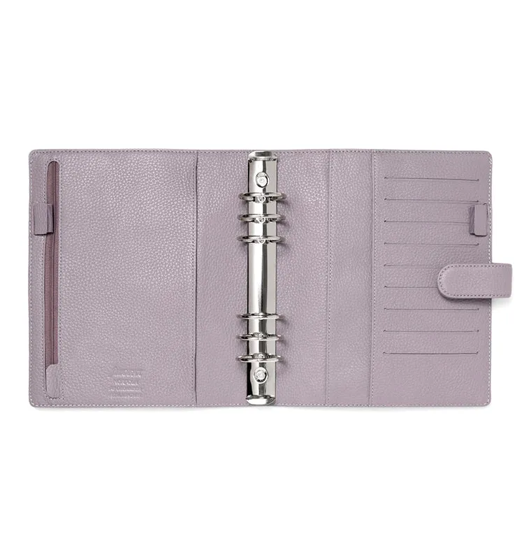 Filofax Norfolk organiseur A5 lavande cuir véritable