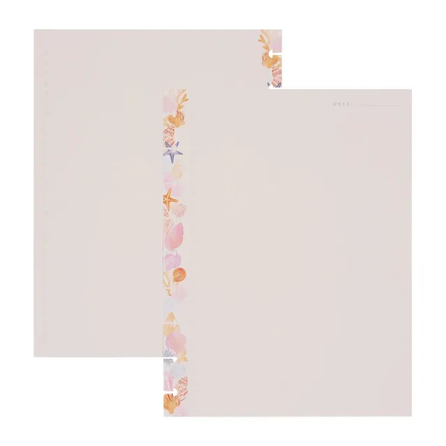 Happy Planner Shell Yeah! Checklist recharge Classic 40 feuilles