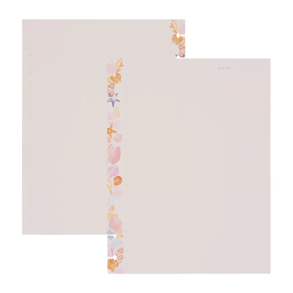 Happy Planner Shell Yeah! Checklist recharge Classic 40 feuilles