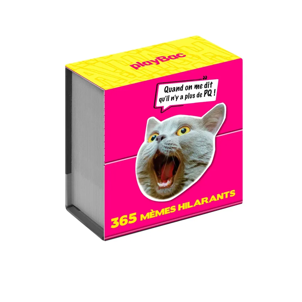 Frigobloc 365 mèmes hilarants mini calendrier humour