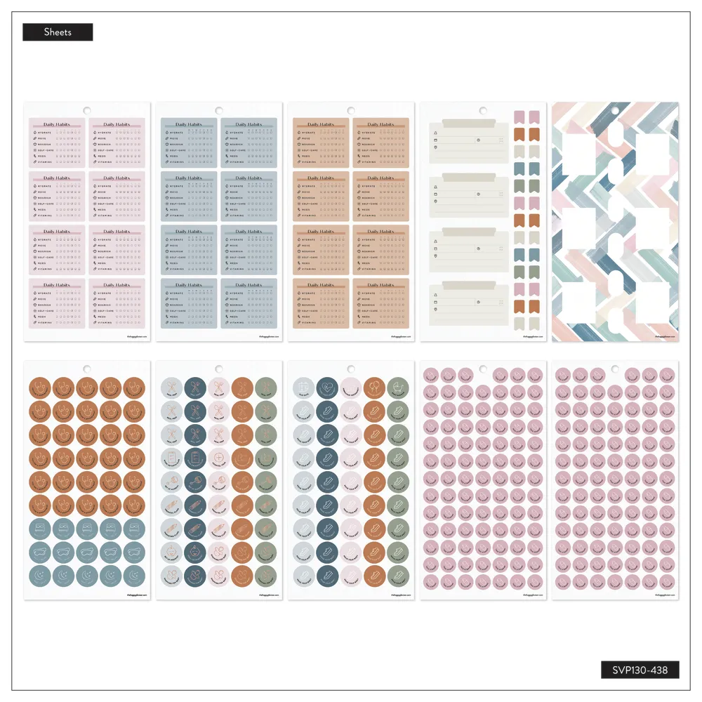 Happy Planner Baby on the Way stickers grossesse 1146