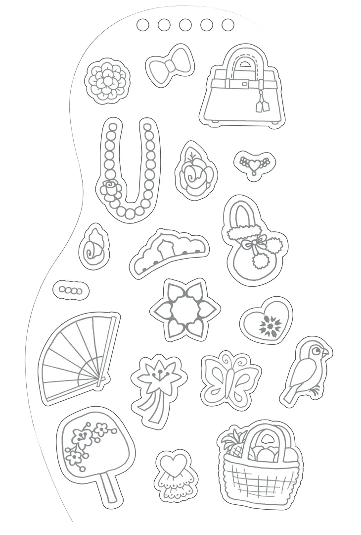 Minimiki Robes du monde carnet créatif stickers