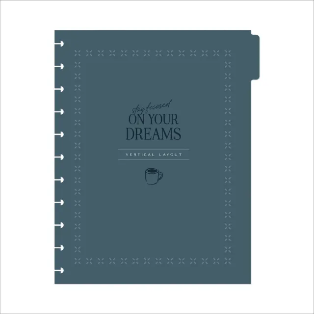 Happy Planner extension verticale Big non datée 6 mois rechargeable
