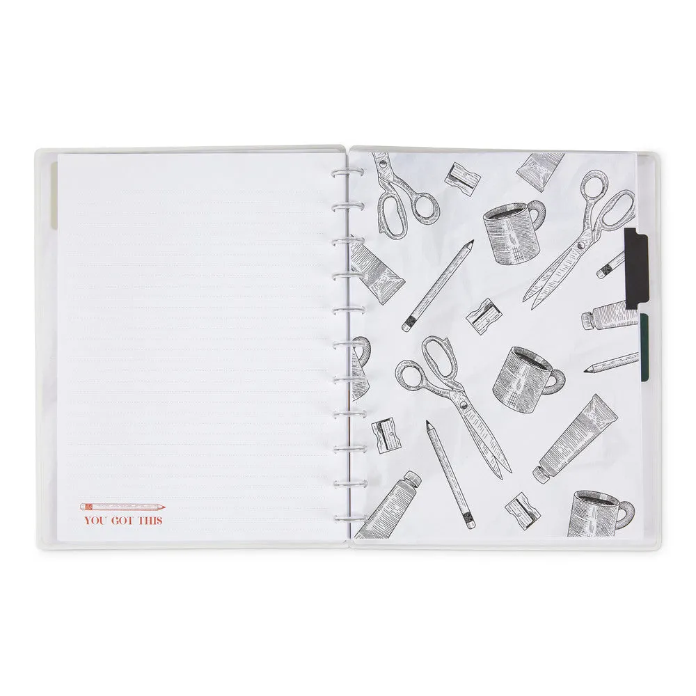Happy Planner Brave Inspired Teacher carnet Big pointillé