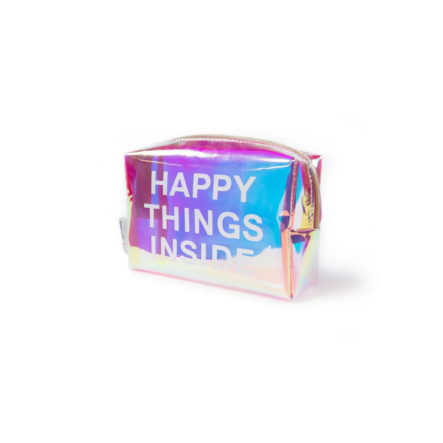 Happy Planner Rainbow pochette accessoires zippée irisée