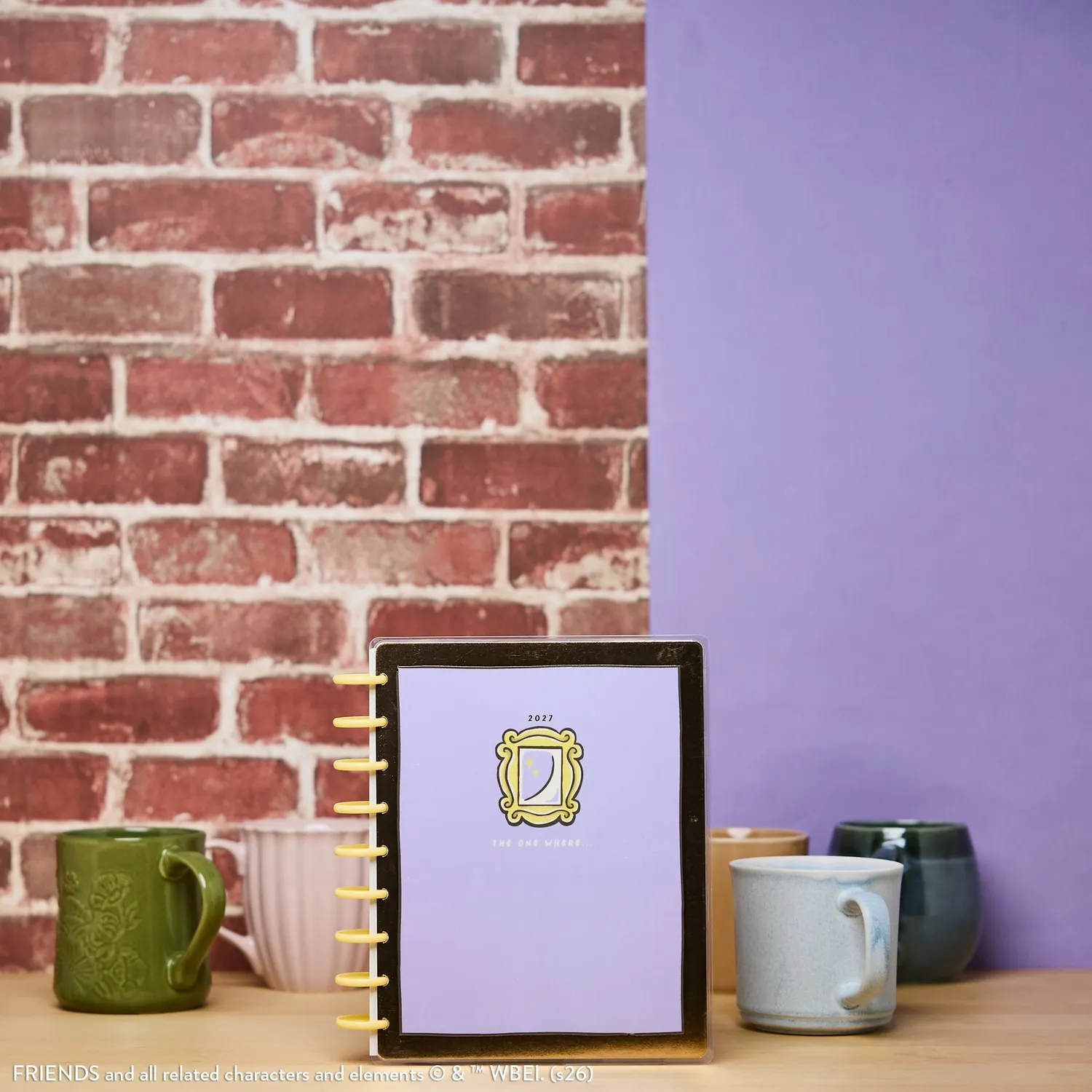 Happy Planner Friends 2027 agenda Classic dashboard 12 mois