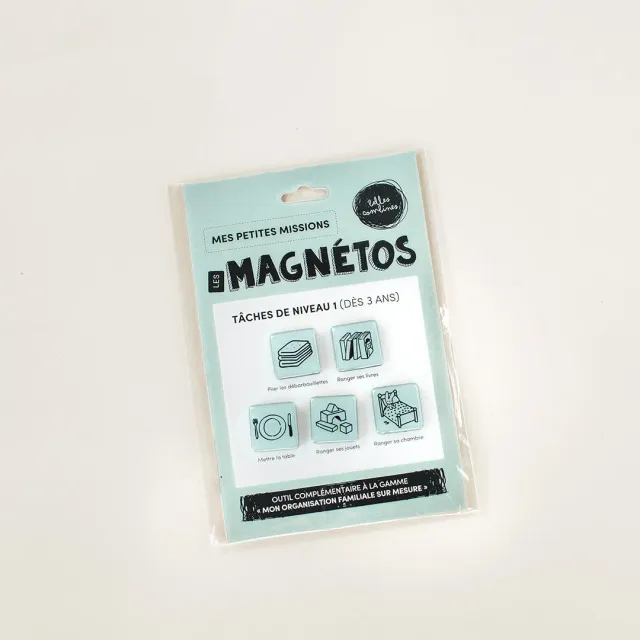 Les Belles Combines Les Magnétos Petites missions niveau 1 aimants 5 pièces