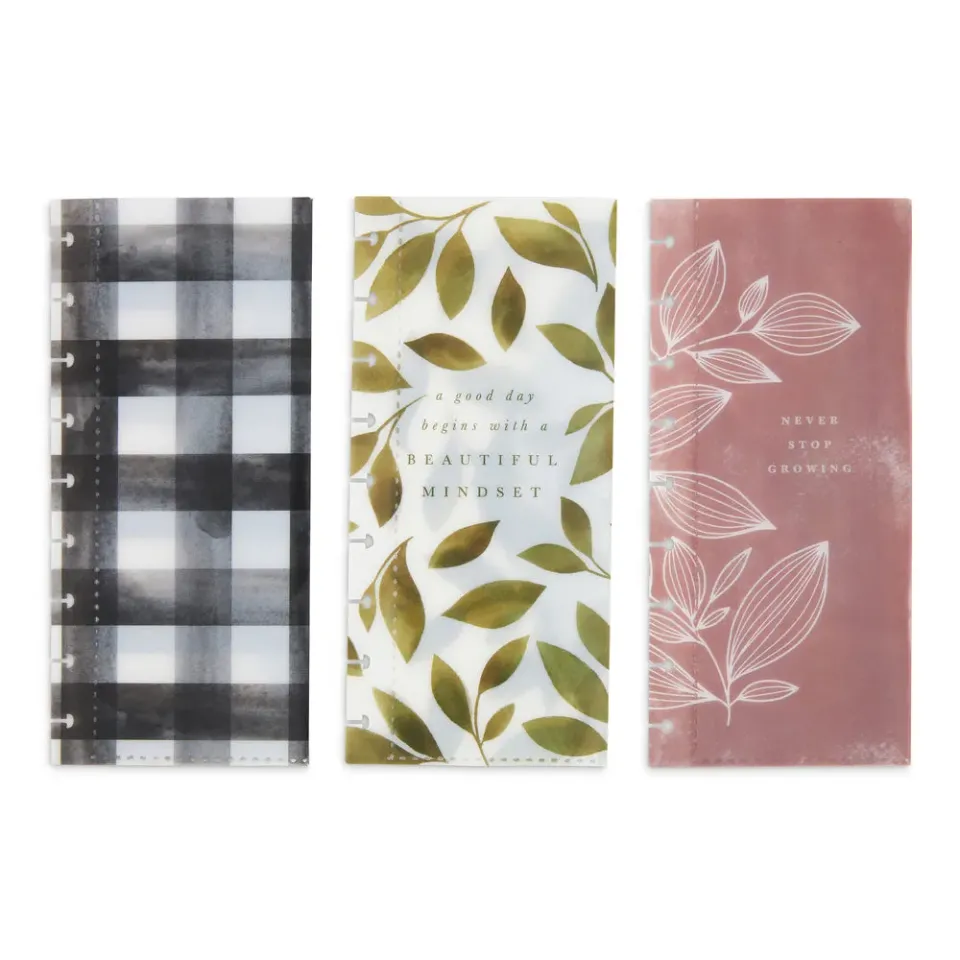 Happy Planner Heartland pochettes Classic lot de 3
