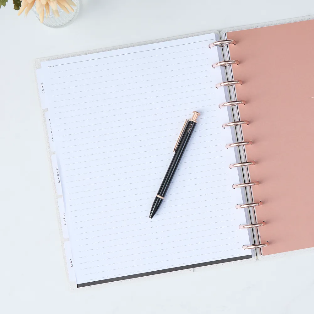 Happy Planner Work+Life Onyx Big papier recharge 40 feuilles