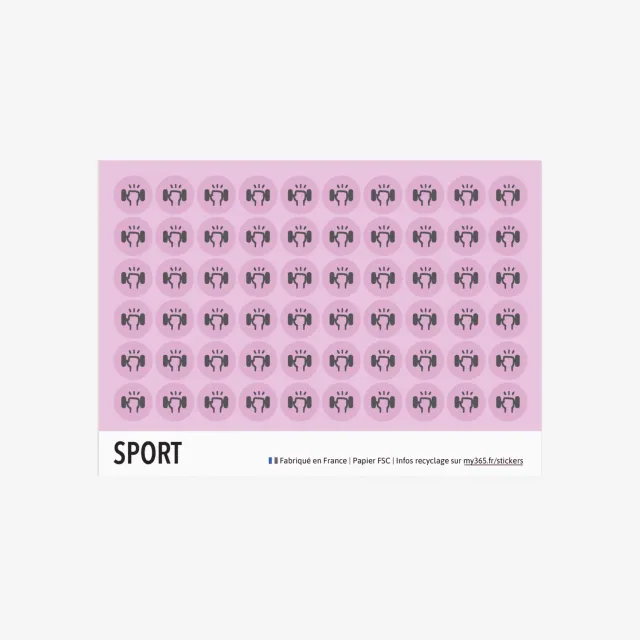 My365 Sport stickers agenda
