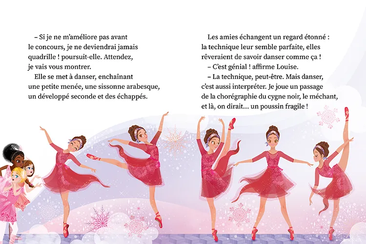 Une, deux, trois Danseuses Lac des cygnes Tome 15 roman 6 ans