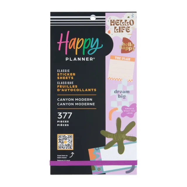 Happy Planner Canyon Modern Value Pack stickers 377 mats