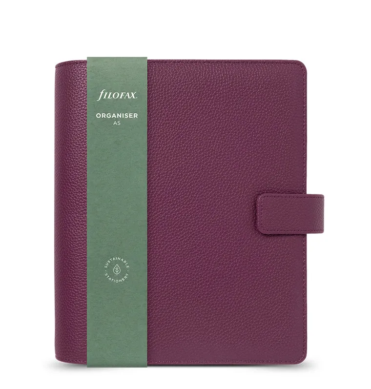 Filofax Camden Organiser A5 agenda modulaire violet
