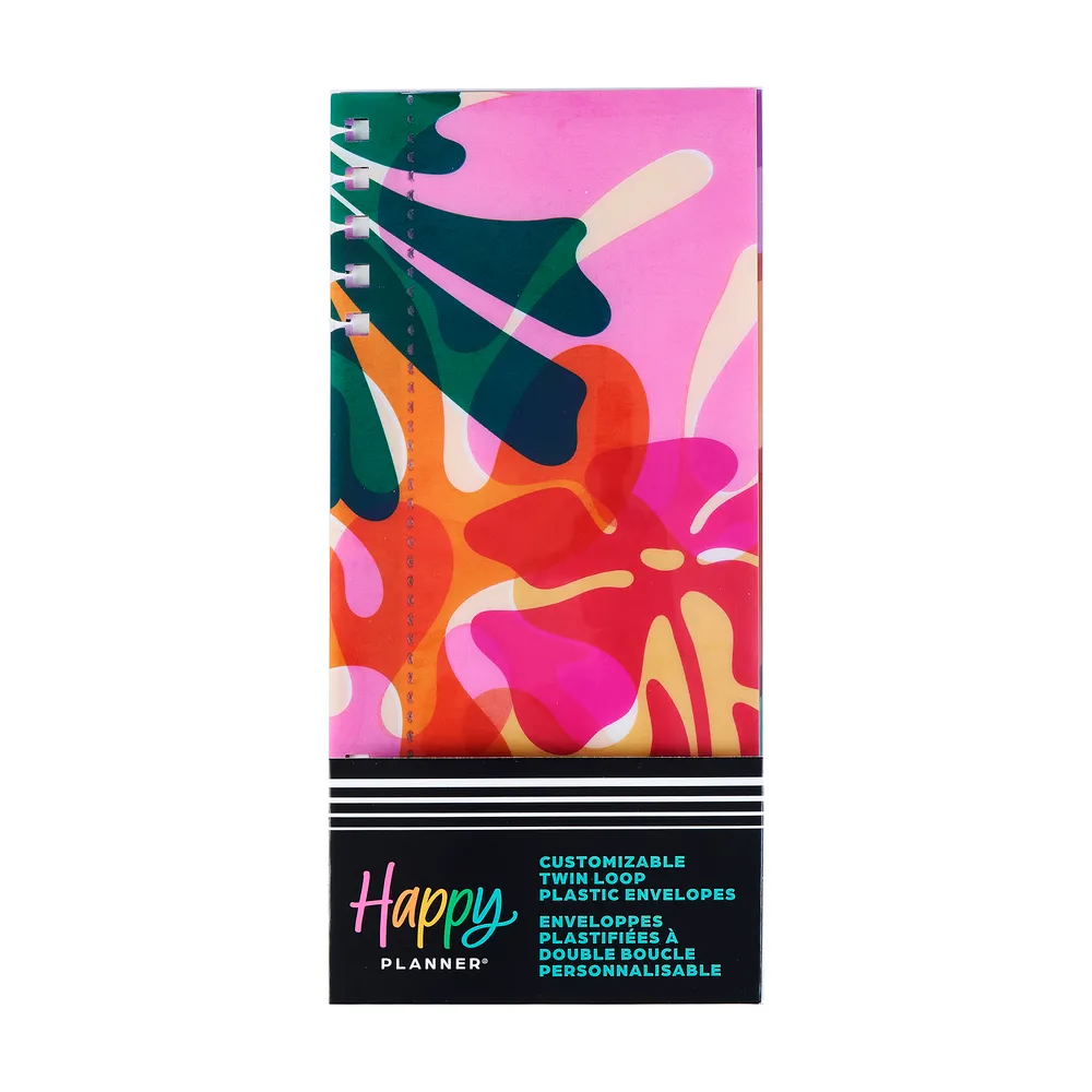Happy Planner Vivid Brights Classic pochettes spirale x3