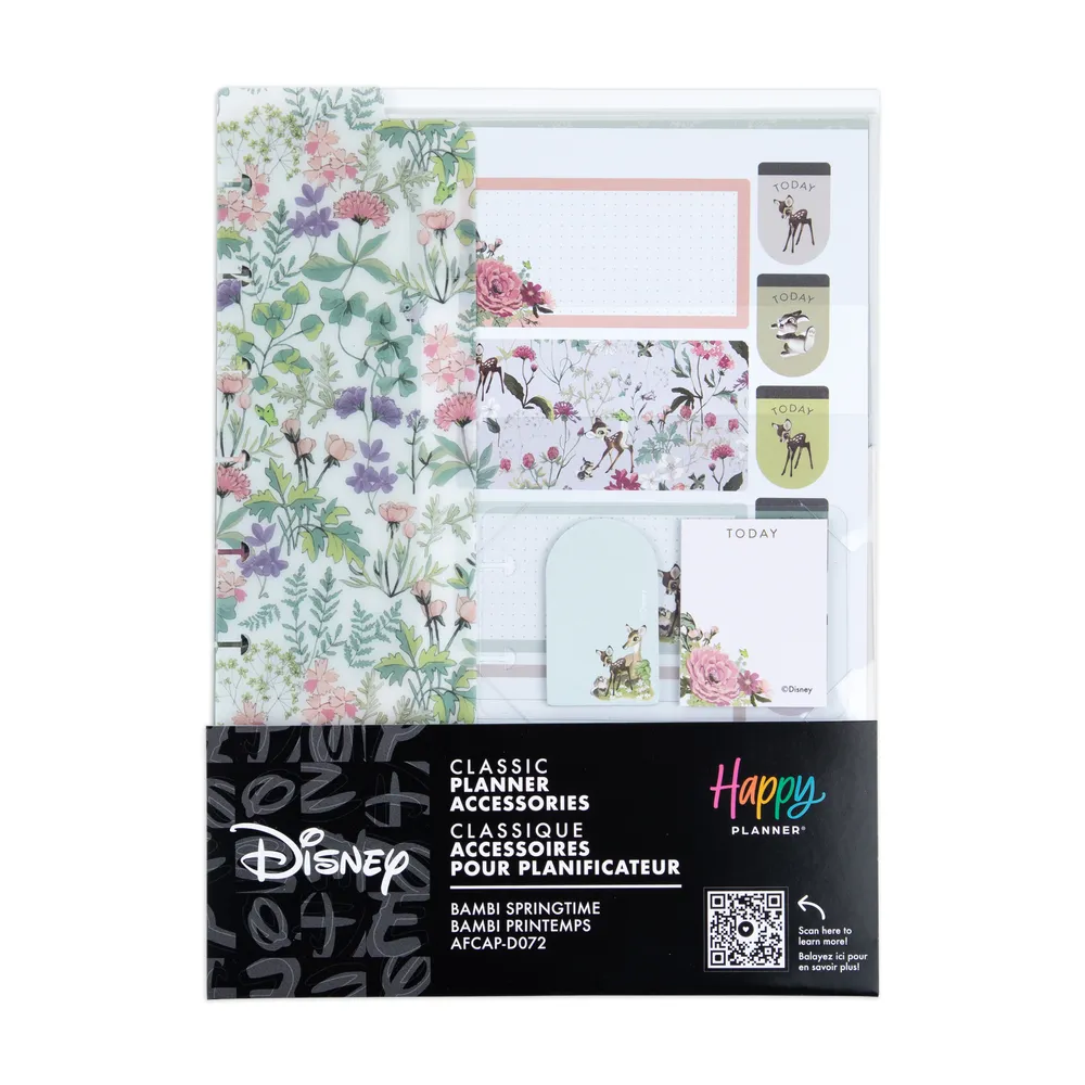Happy Planner Disney Bambi Springtime pack accessoires classic