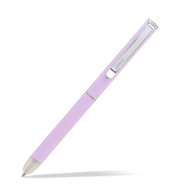 Filofax stylo effaçable gel noir corps métal