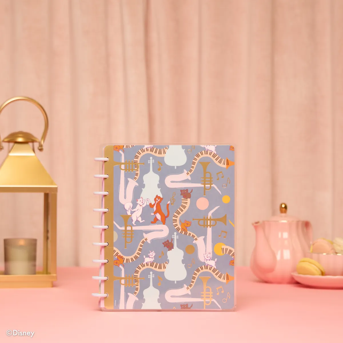 Happy Planner Aristochats carnet Classic pointillé 60 feuilles