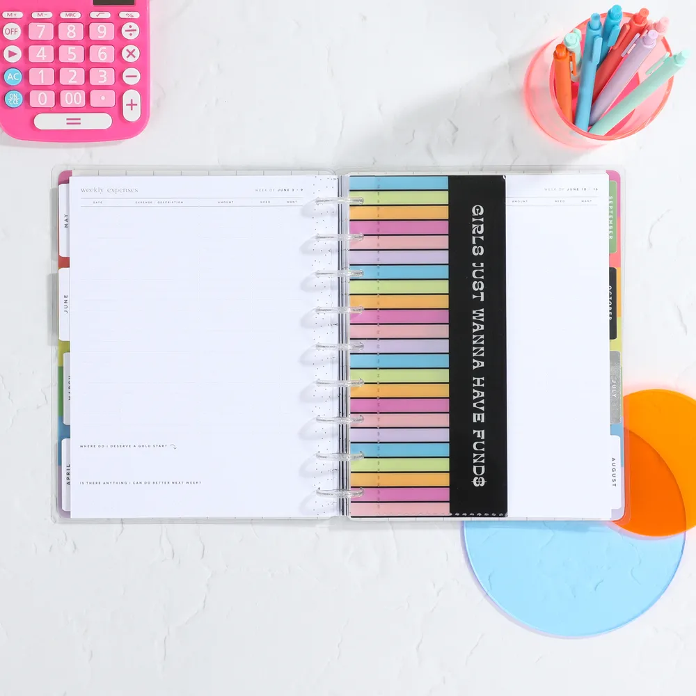Happy Planner Bright Budget enveloppes Classic x3 budget